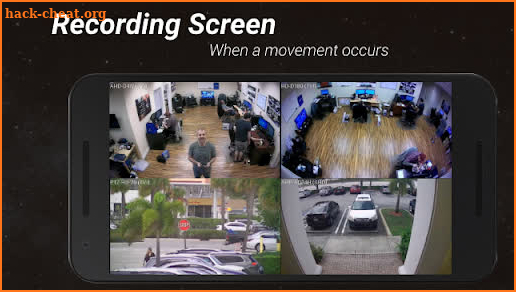 CCTV Camera Recorder : Mobile Camera as CCTV screenshot