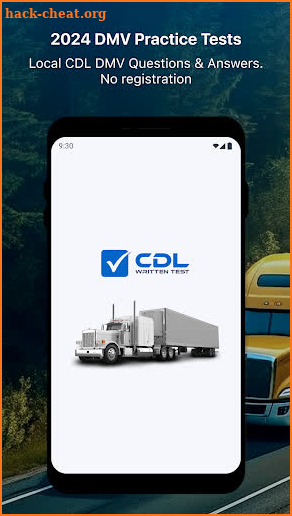 CDL Practice Written Test screenshot