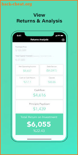 CDS Rental Calculator screenshot