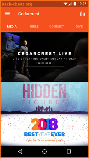 Cedarcrest Church screenshot