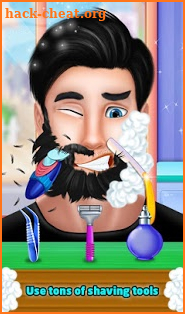 Celebrity Fashion Beard Salon Makeover screenshot