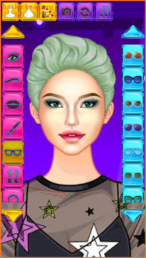 Celebrity Make Up & Dress Up - Fashion Salon screenshot