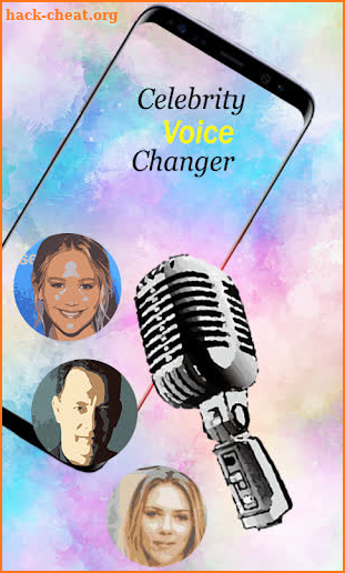 celebrity voice changer screenshot