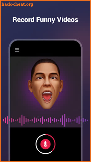 Celebrity Voice Changer: Prank Video Recorder App screenshot