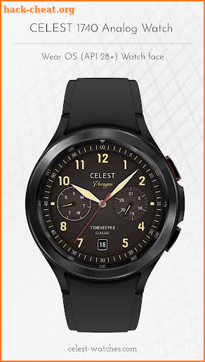 CELEST1740 Analog Watch screenshot