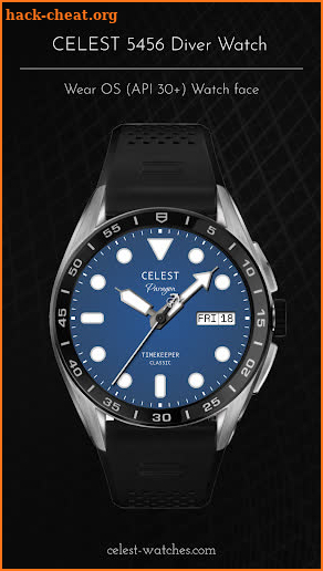 CELEST5456 Diver Watch screenshot