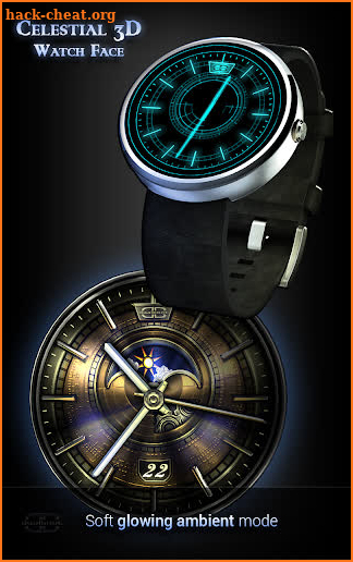 Celestial 3D Watch Face screenshot