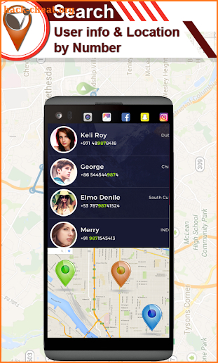 Cell Phone Location Tracker Live screenshot