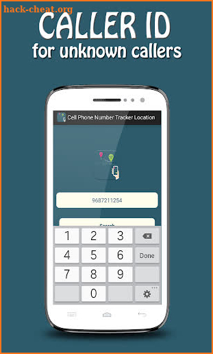 Cell Phone Number Tracker location screenshot