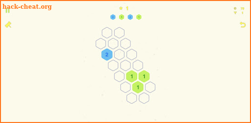 Cell Puzzle Mobile Game screenshot