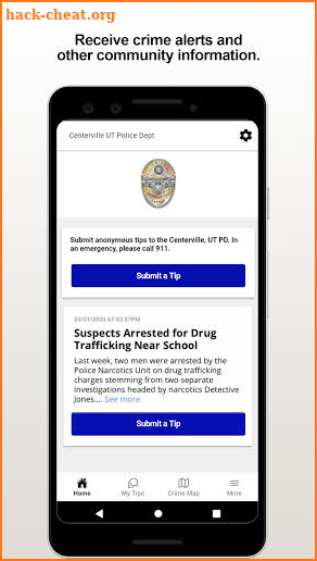 Centerville PD screenshot