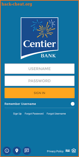 Centier Bank Mobile App screenshot