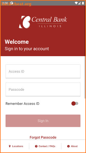 Central Bank Illinois Mobile screenshot