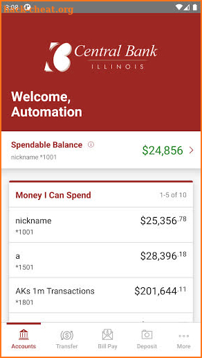 Central Bank Illinois Mobile screenshot