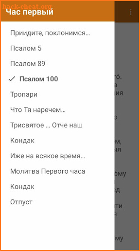 Церковные службы и молитвослов screenshot