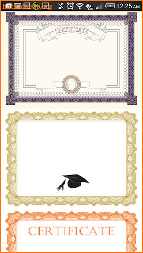 Certificate Maker! Pro screenshot