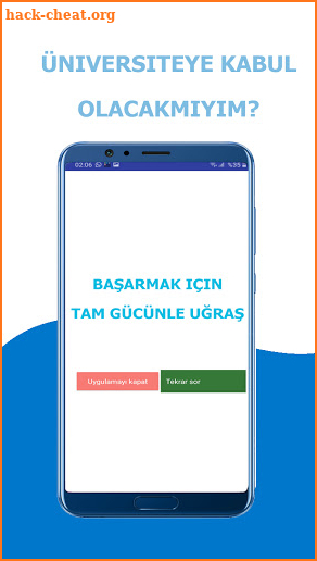 Cevaplar kitabı uygulaması screenshot