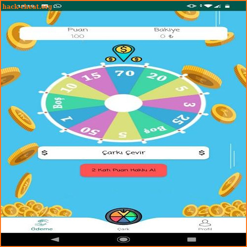 Çevir Kazan-Para Çarkı screenshot
