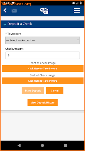 CFCU Community Credit Union screenshot