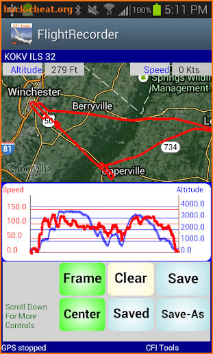 CFI Tools Flight Recorder screenshot