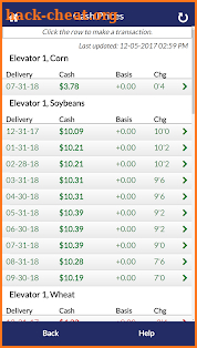 CFS Offer Management screenshot