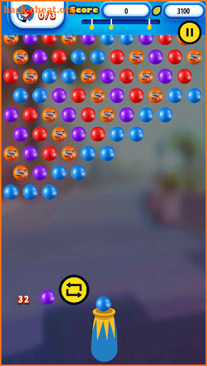 Chacha Chaudhary Bubble Shooter screenshot