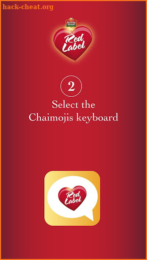 Chaimojis by Brooke Bond Red Label screenshot