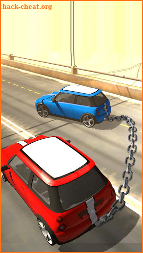 Chained Cars Against Ramp 3D screenshot