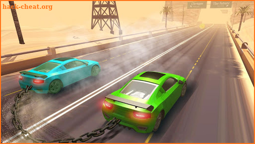 Chained Cars Against Ramp 3D screenshot