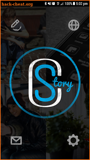 ChalkStory - Draw messaging on photos / Banter app screenshot