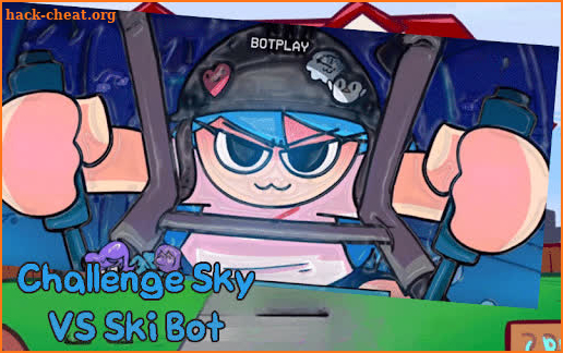 Challenge Sky vs Ski Bot MOD screenshot