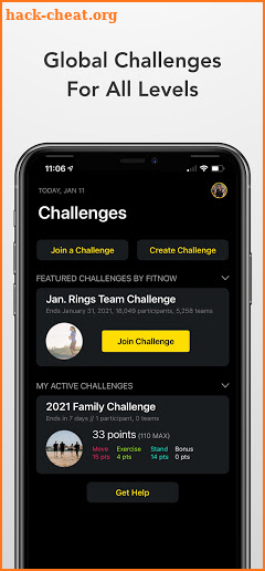 Challenges - Compete, Get Fit screenshot