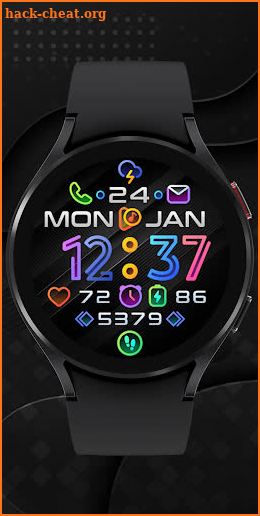 CHAMELEON Digital Watch Face screenshot