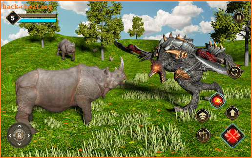 Chameleon Mutant Komodo - Reptile Lizard Games screenshot