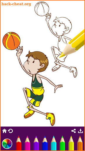 Champions Trophy Coloring Book screenshot