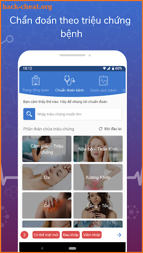 Chẩn đoán bệnh - Tra cứu thuốc screenshot