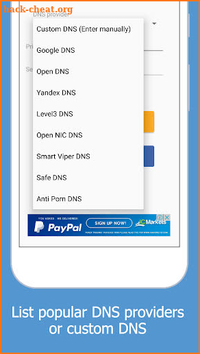 Change DNS (No Root 3G/Wifi) screenshot