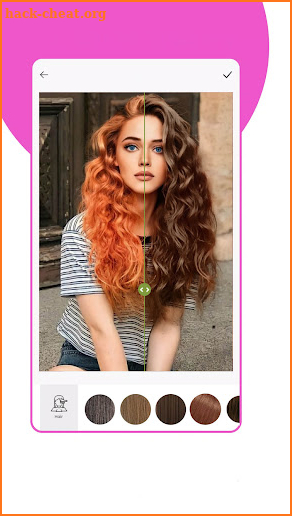 Change hair color - Hairstyle screenshot