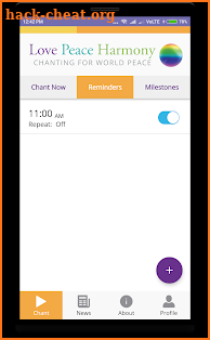 Chant Love, Peace and Harmony screenshot
