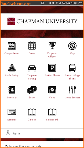 Chapman University Mobile screenshot