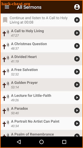 Charles Spurgeon Sermons screenshot