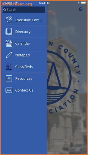 Charleston County Bar Association screenshot