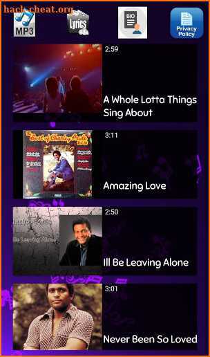 Charley Pride Best Songs Video Collection screenshot