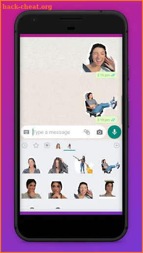 Charli DAmelio Stickers for Whatsapp screenshot