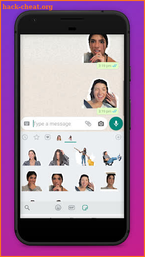 Charli DAmelio Stickers for Whatsapp screenshot