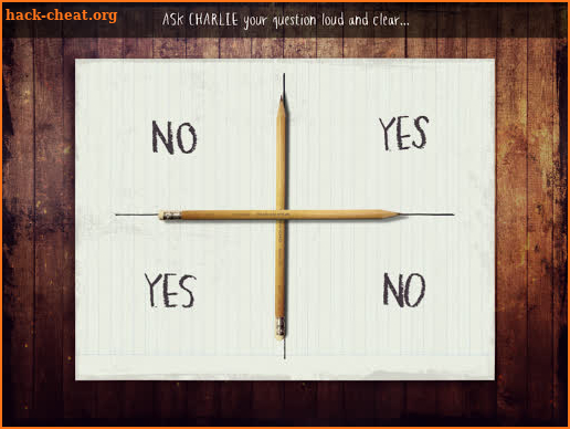 Charlie Charlie Challenge - official simulator screenshot