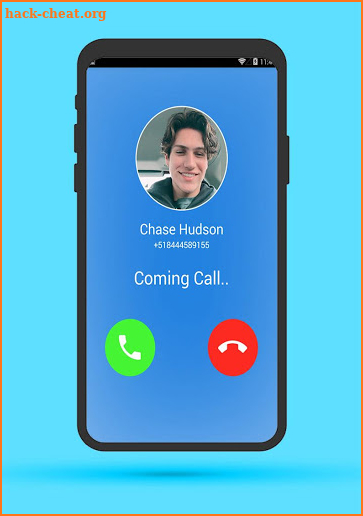 Chase Hudson fake call screenshot