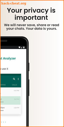 Chat Analyzer for WhatsApp screenshot