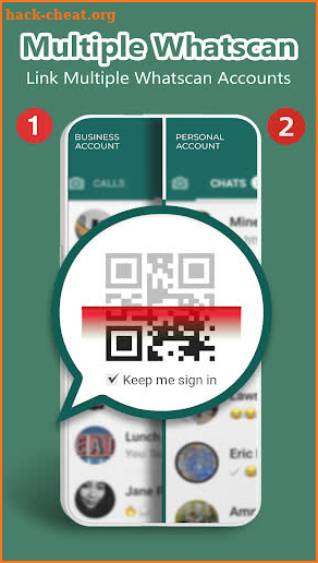 Chat Cloner Whatscan QR Lite screenshot