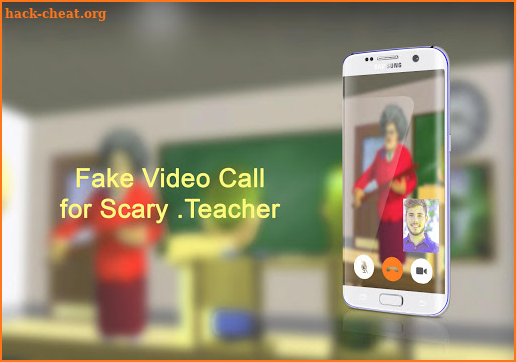 Chat for Scary Teacher - fake video call screenshot